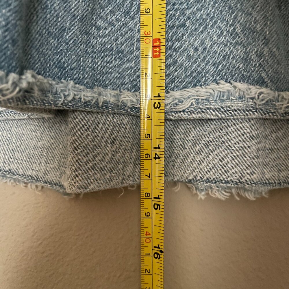 American Eagle, Size 2, 80s Style Jean Mini Skirt - Picture 10 of 10